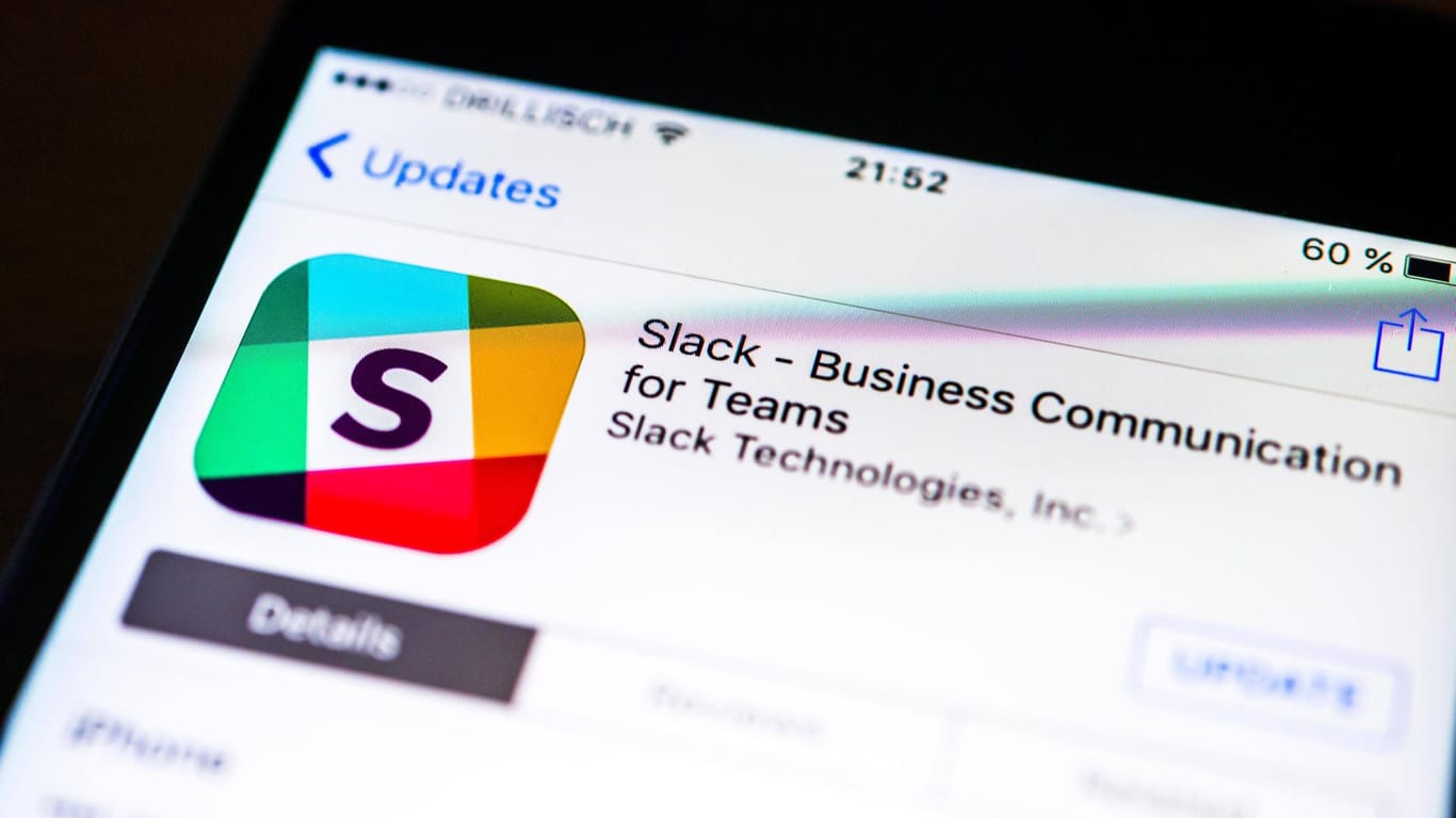 Slack: Die Büro-Chat-App bahnt sich ihren Weg an die Börse. (Symbolbild)