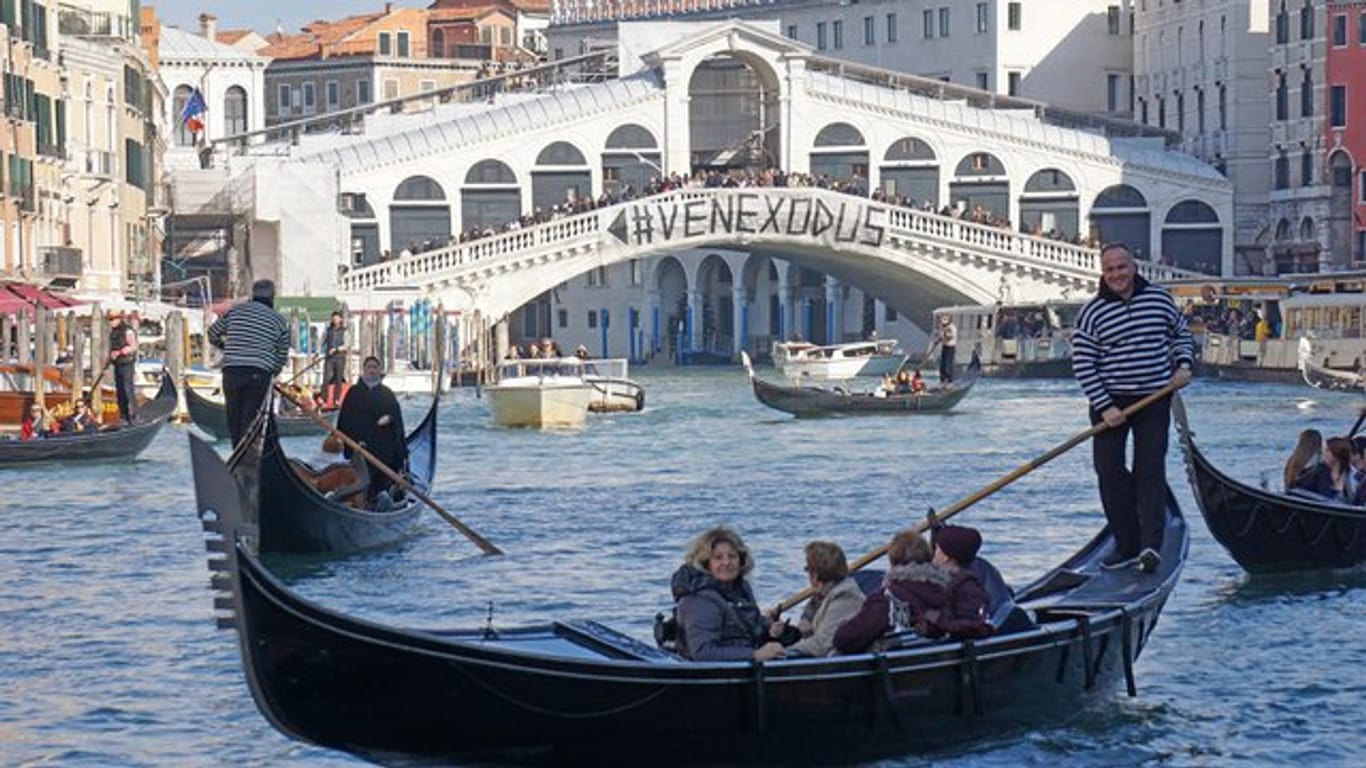Tagestouristen werden in Venedig ab Mai wohl zur Kasse gebeten.