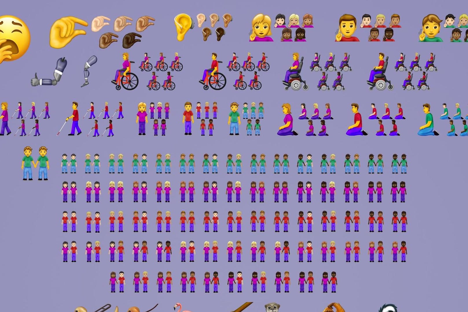 Emojis: Im März 2019 werden 230 neue Emojis veröffentlicht.