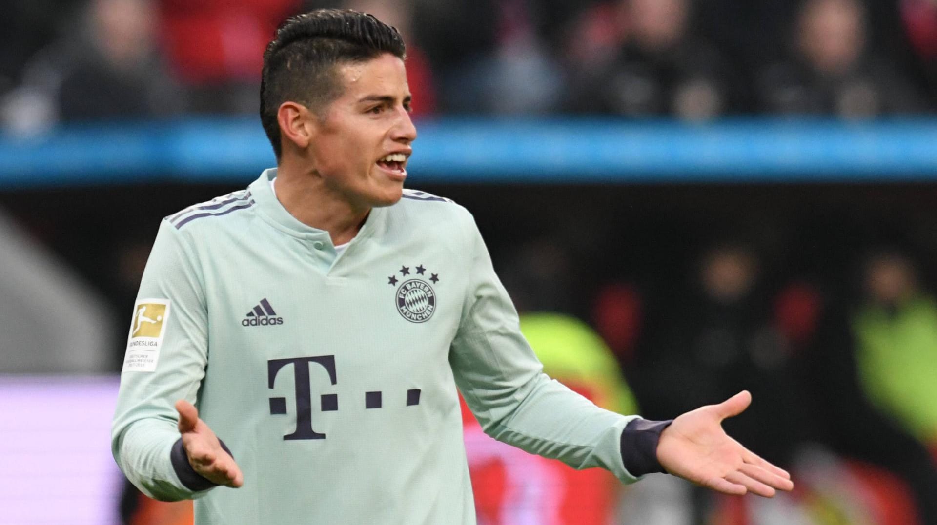 Zukunft ungeklärt: James' Rodriguez Verbleib in München ist unsicher.