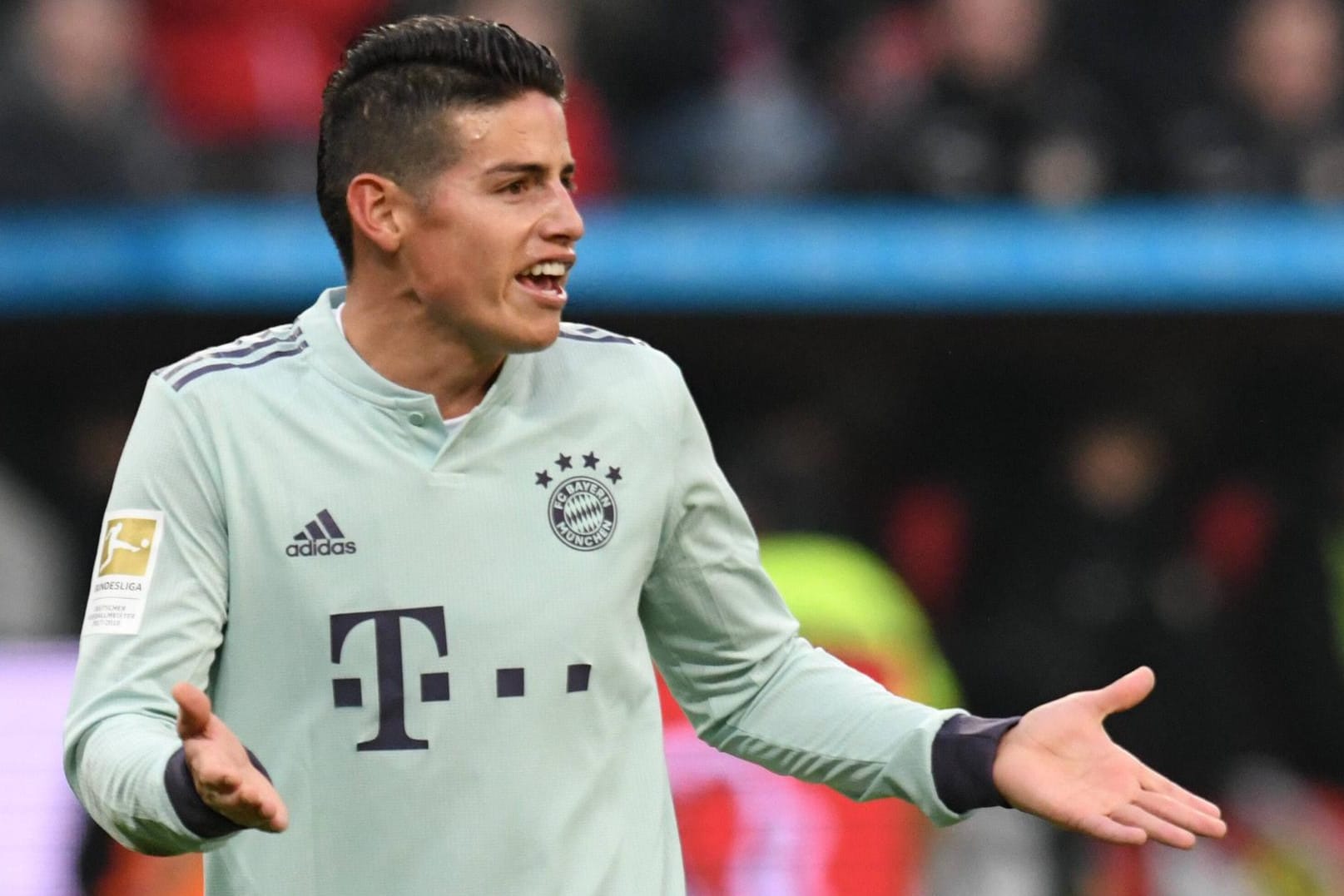 Zukunft ungeklärt: James' Rodriguez Verbleib in München ist unsicher.