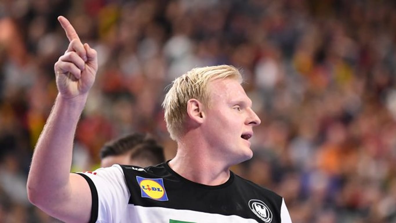 Patrick Wiencek ist überzeugt, dass die deutschen Handballer Olympiasieger werden können.