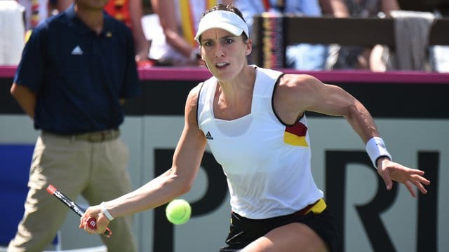 Gibt ihr Comeback im deutschen Fed-Cup-Team: Andrea Petkovic. Gibt ihr Comeback im deutschen Fed-Cup-Team: Andrea Petkovic.