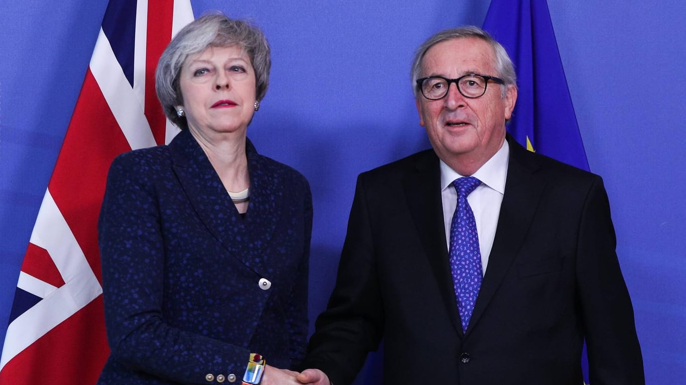 Theresa May und Jean-Claude Juncker: Die beiden wollen sich vor Ende Februar erneut treffen – Nachverhandlungen sollen aber nicht auf der Tagesordnung stehen.