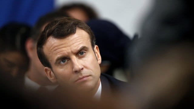 Derzeit unter großem politischen Druck: Frankreichs Präsident Emmanuel Macron. Derzeit unter großem politischen Druck: Frankreichs Präsident Emmanuel Macron.