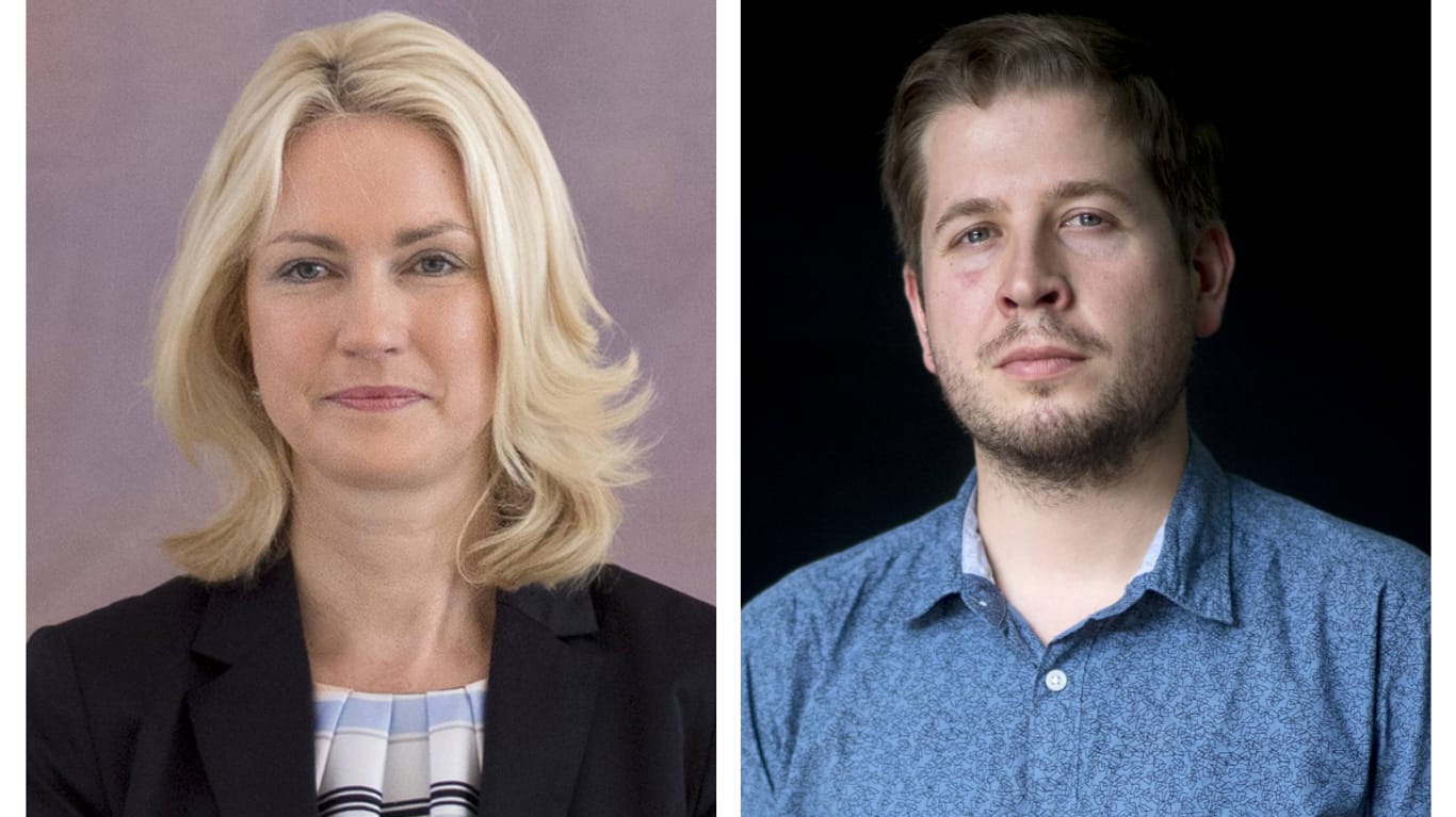 Manuela Schwesig und Kevin Kühnert: Die beiden SPD-Politiker fordern die Erneuerung des Sozialstaats.