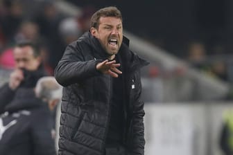 Im Krisenmodus: Markus Weinzierl soll den VfB Stuttgart vor dem Abstieg retten.