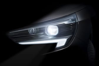 Das LED-Matrix-Licht "Intellilux" ist ein Ausstattungsdetail des neuen Opel Corsa, der im Herbst 2019 in den Handel kommen soll.