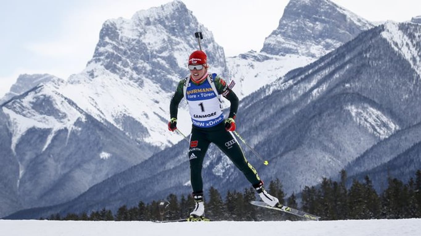 Der Biathlon-Sprint in Canmore wird für Laura Dahlmeier zur persönlichen Generalprobe.