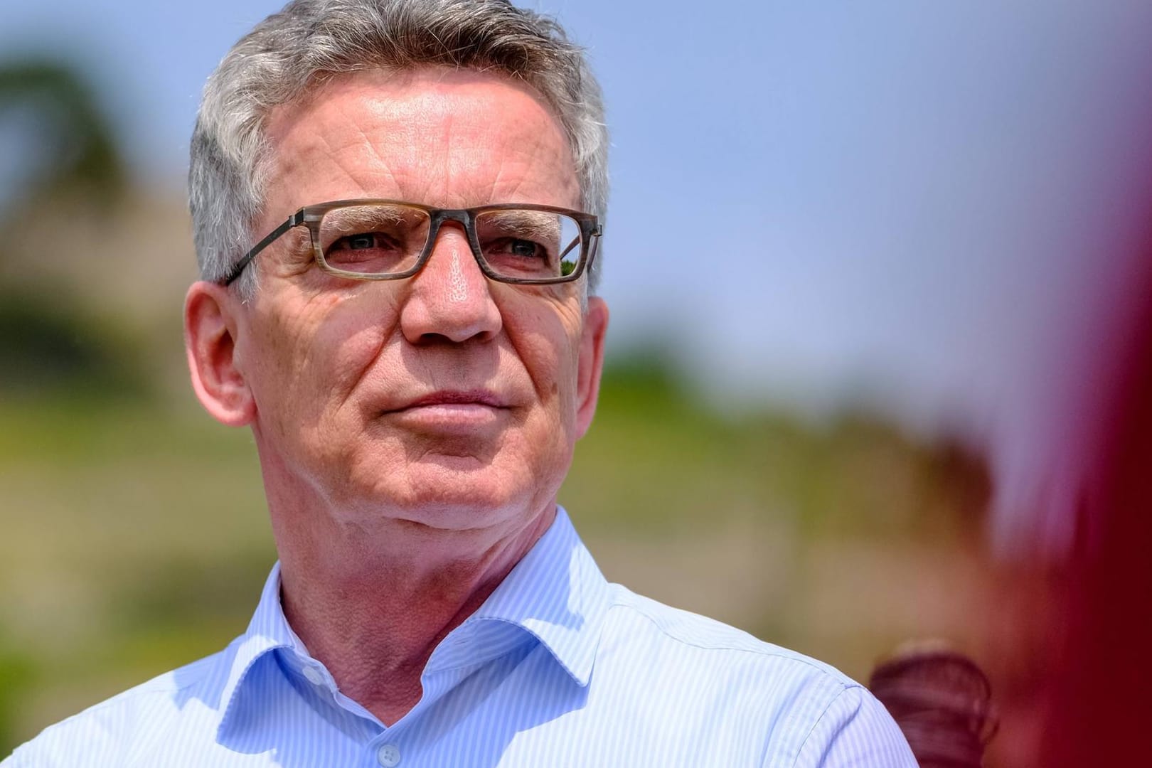 Der ehemalige Bundesinnenminister Thomas de Maizière: Er keilt nun gegen Horst Seehofer zurück.