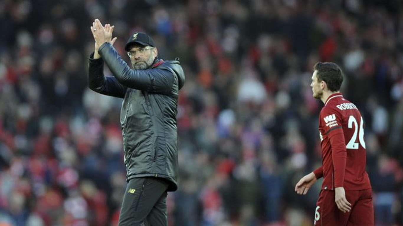 Liverpool-Coach Jürgen Klopp und sein Team sind bereits für den FC Bayern München.