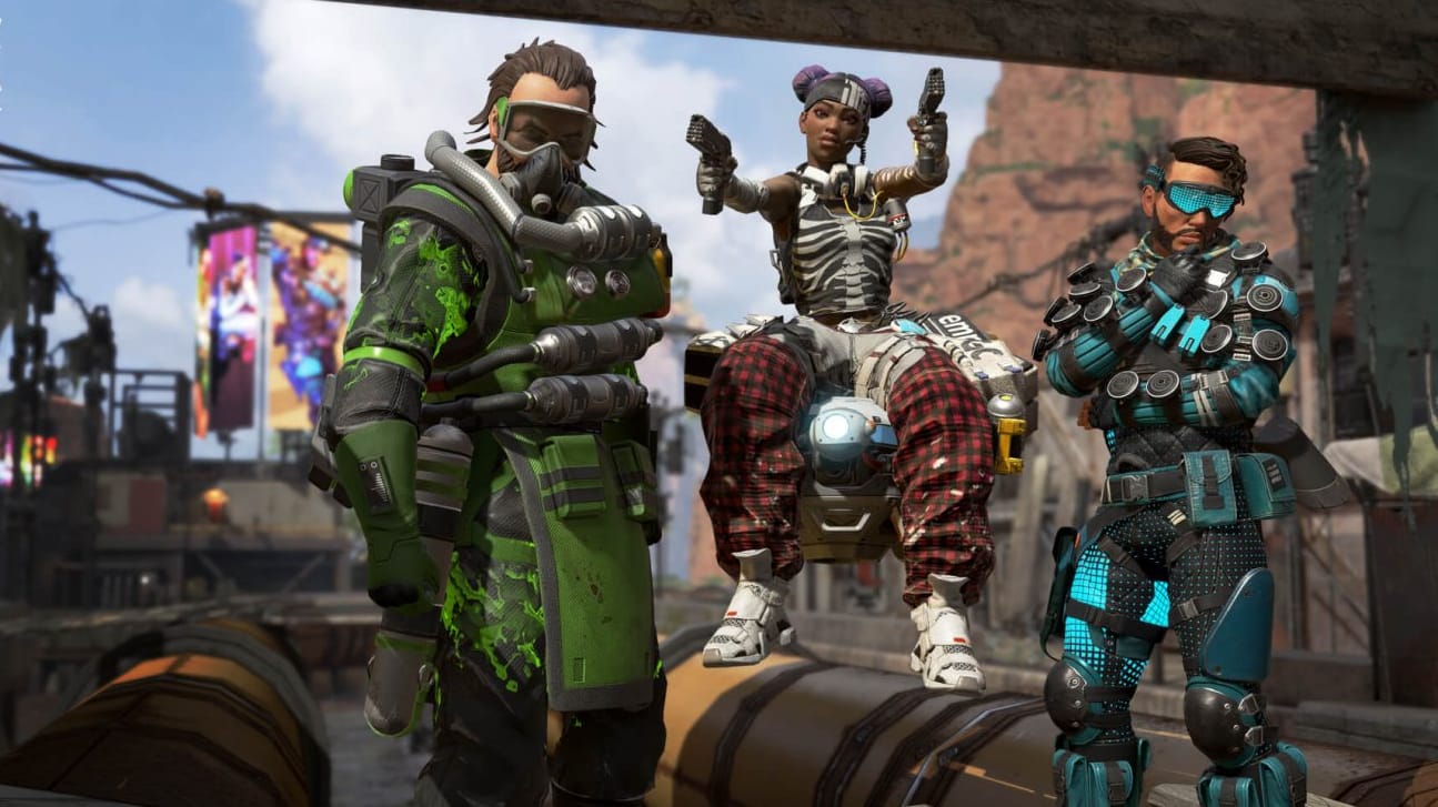 Figuren aus dem Spiel "Apex Legends": Das Game zählt bereits mehr als zehn Millionen Spieler.