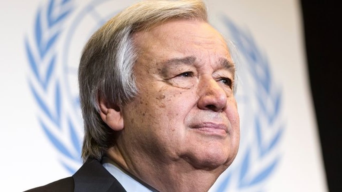 Antonio Guterres ist Generalsekretär der Vereinten Nationen.