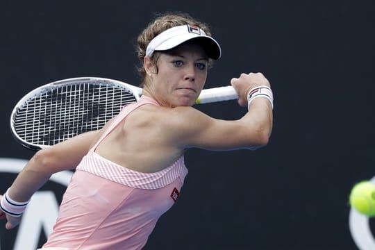 Laura Siegemund darf im dritten Einzel ran.