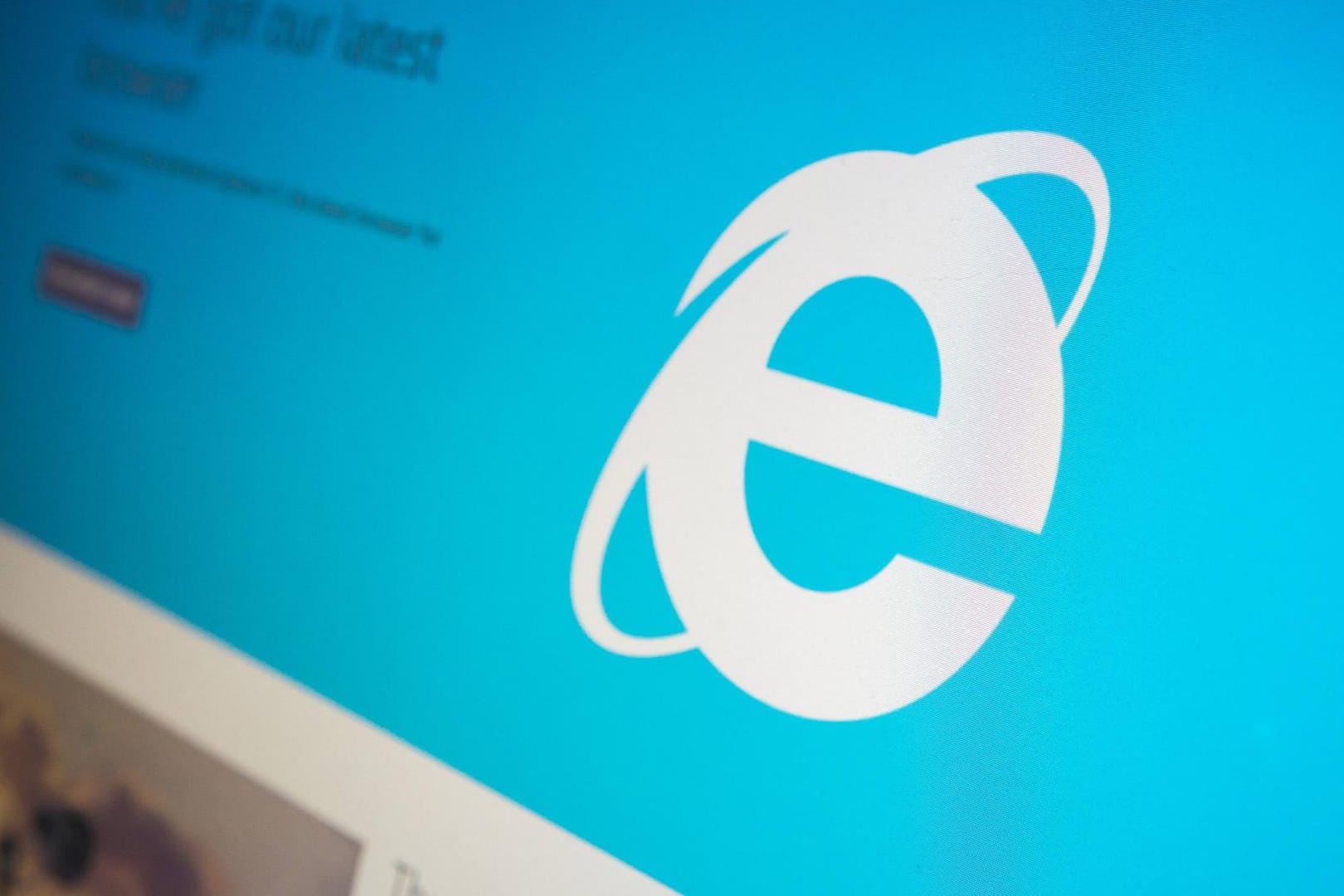 Logo des Microsoft Explorers: Der Nachfolger "Edge" gilt als deutlich sicherer