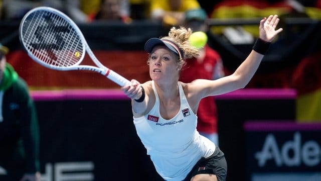 Laura Siegemund war in ihrem Einzel chancenlos.