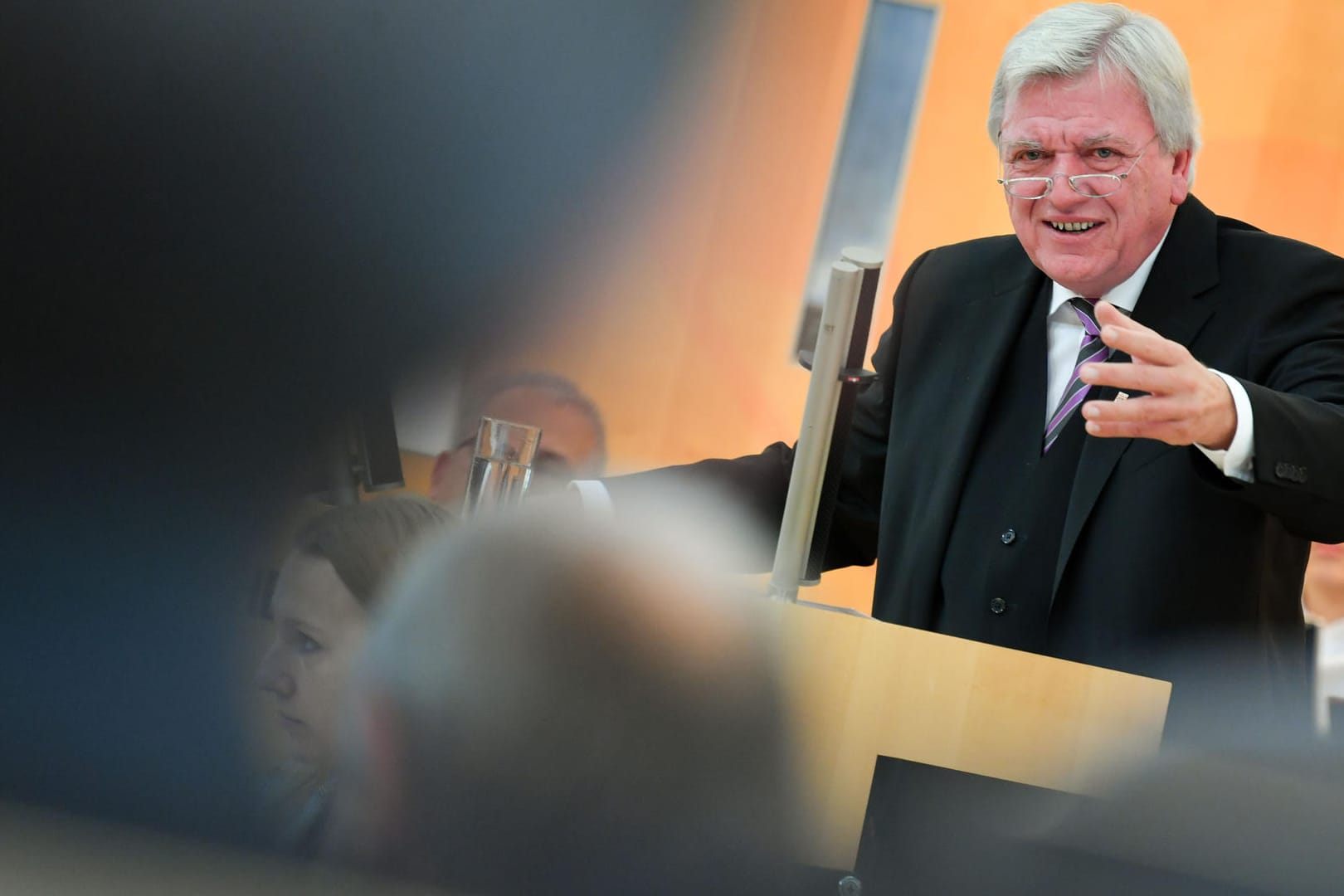 Volker Bouffier: Der hessische Ministerpräsident hat die SPD-Pläne harsch kritisiert.