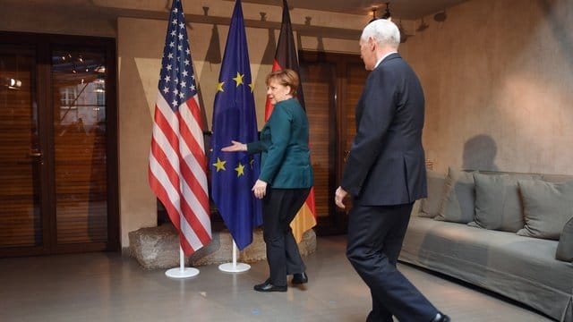 Bundeskanzlerin Angela Merkel während der Münchner Sicherheitskonferenz 2017. Bundeskanzlerin Angela Merkel während der Münchner Sicherheitskonferenz 2017.