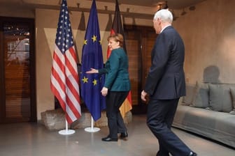 Bundeskanzlerin Angela Merkel während der Münchner Sicherheitskonferenz 2017.
