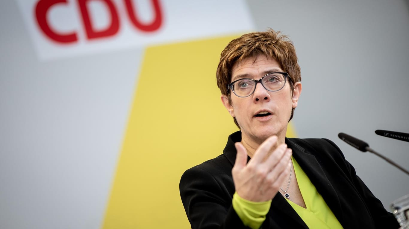 Annegret Kramp-Karrenbauer: Die CDU-Vorsitzende hat sich auf dem Werkstattgespräch ihrer Partei einen Versprecher geleistet.