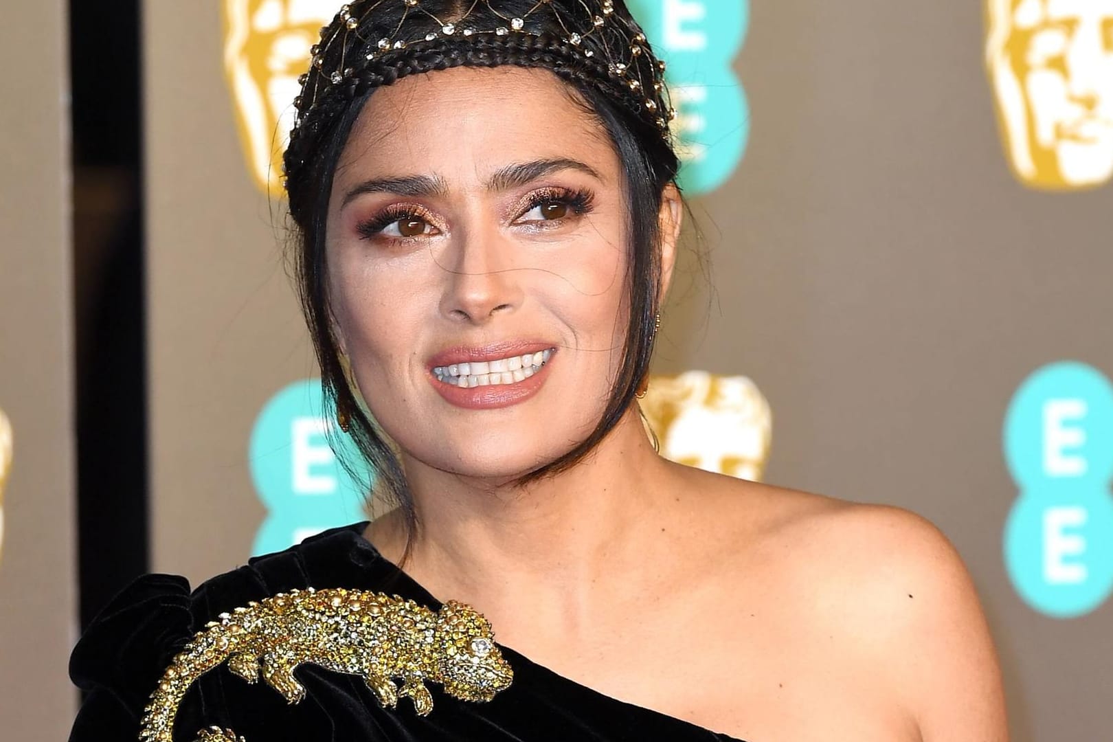 Salma Hayek: Sie will sich nicht mehr die Haare färben.