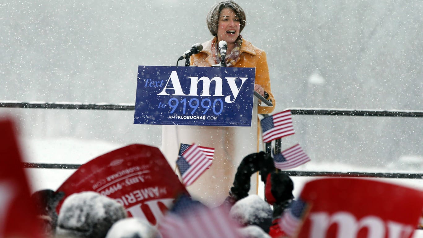 Amy Klobuchar: Die US-Demokratin wird im Wahlkampf um die Präsidentschaft gegen Donald Trump antreten.