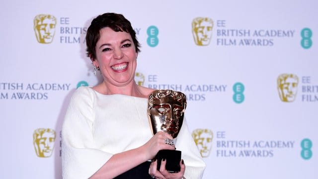 Schauspielerin Olivia Colman gewann den Bafta als Beste Schauspielerin für "The Favourite".