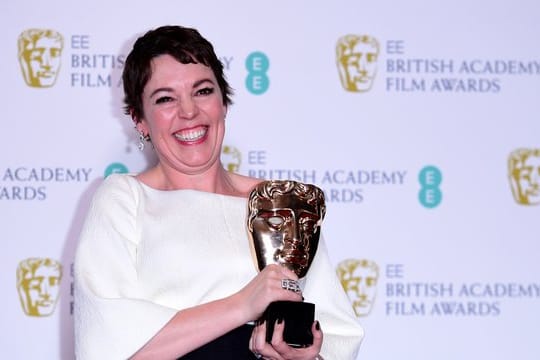 Schauspielerin Olivia Colman gewann den Bafta als Beste Schauspielerin für "The Favourite".