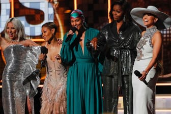 Grammy Awards 2019: Lady Gaga, Jennifer Lopez, Alicia Keys, Michelle Obama und Jada Pinkett Smith.