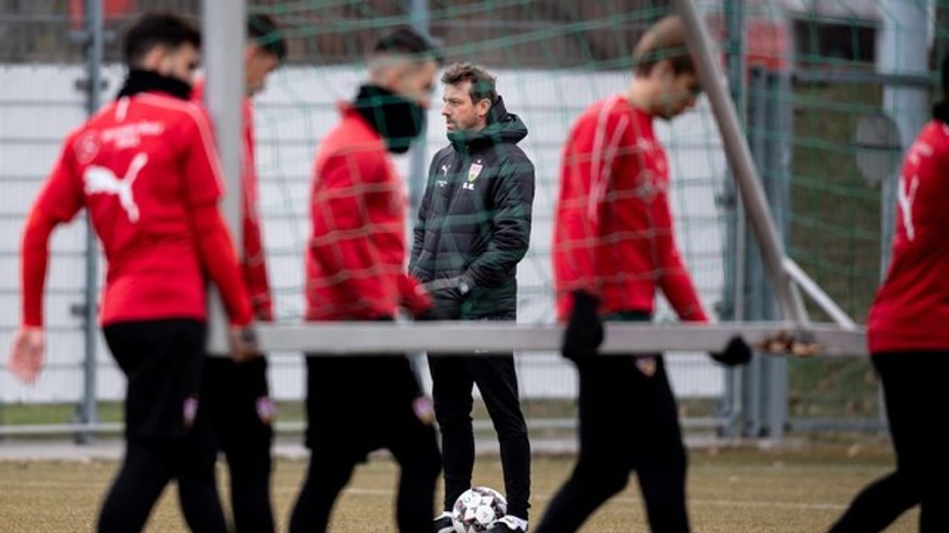 Leitet weiterhin das Training des VfB Stuttgart: Coach Markus Weinzierl.