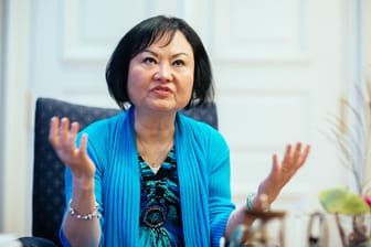 Kim Phuc Phan Thi: Die als "Napalm Girl" bekannte Vietnamesin reist inzwischen als UN-Botschafterin um die Welt.