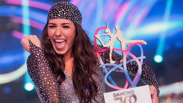 Sarah Lombardi im Finale der SAT. Sarah Lombardi im Finale der SAT.