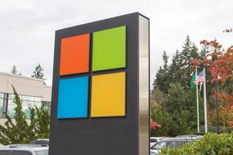 Das Logo von Microsoft: Kriminelle verschicken derzeit Spam-Mails im Namen des Konzerns.