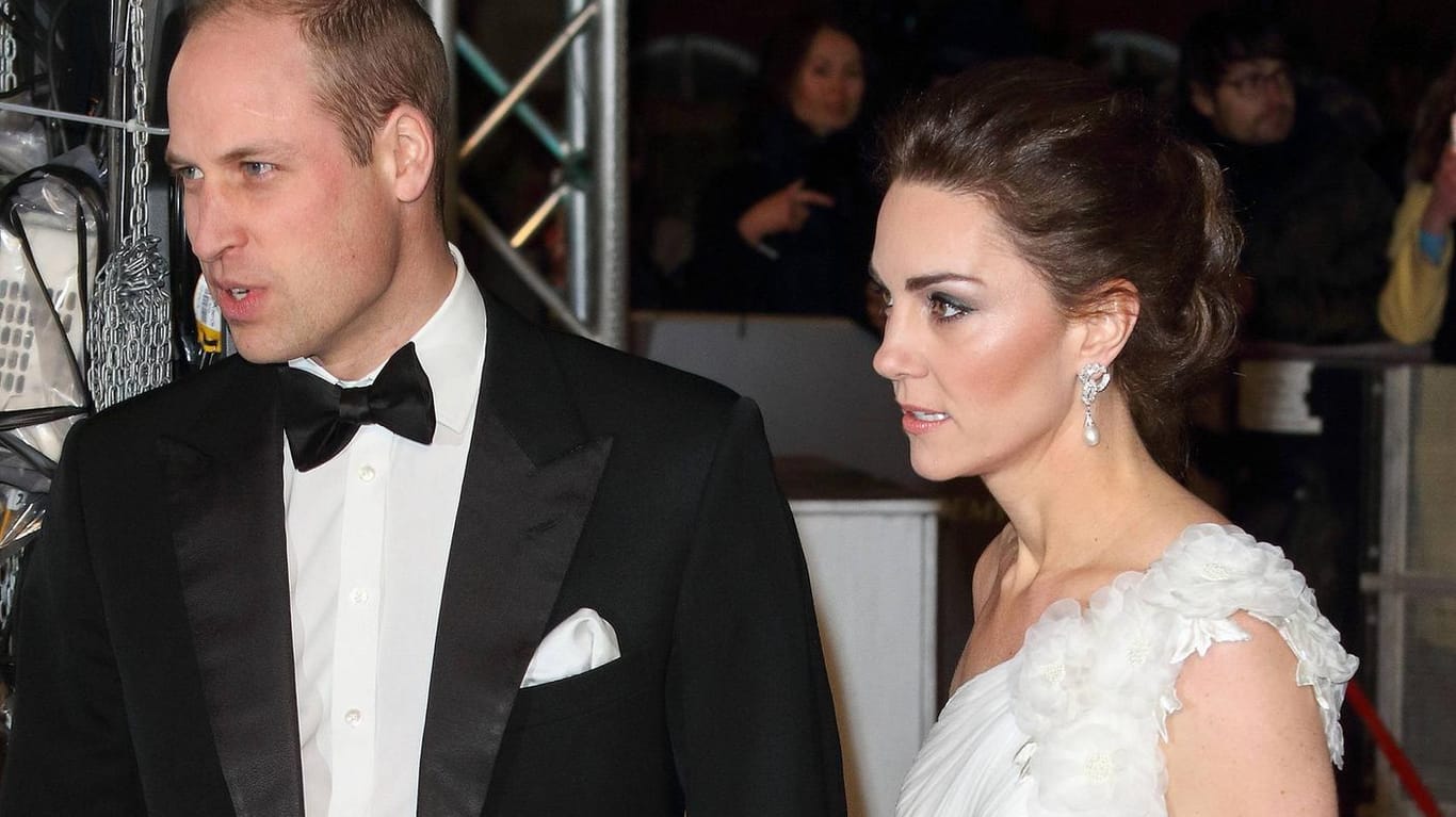 Prinz William und Herzogin Kate: Sie waren Gäste der BAFTA-Verleihung.