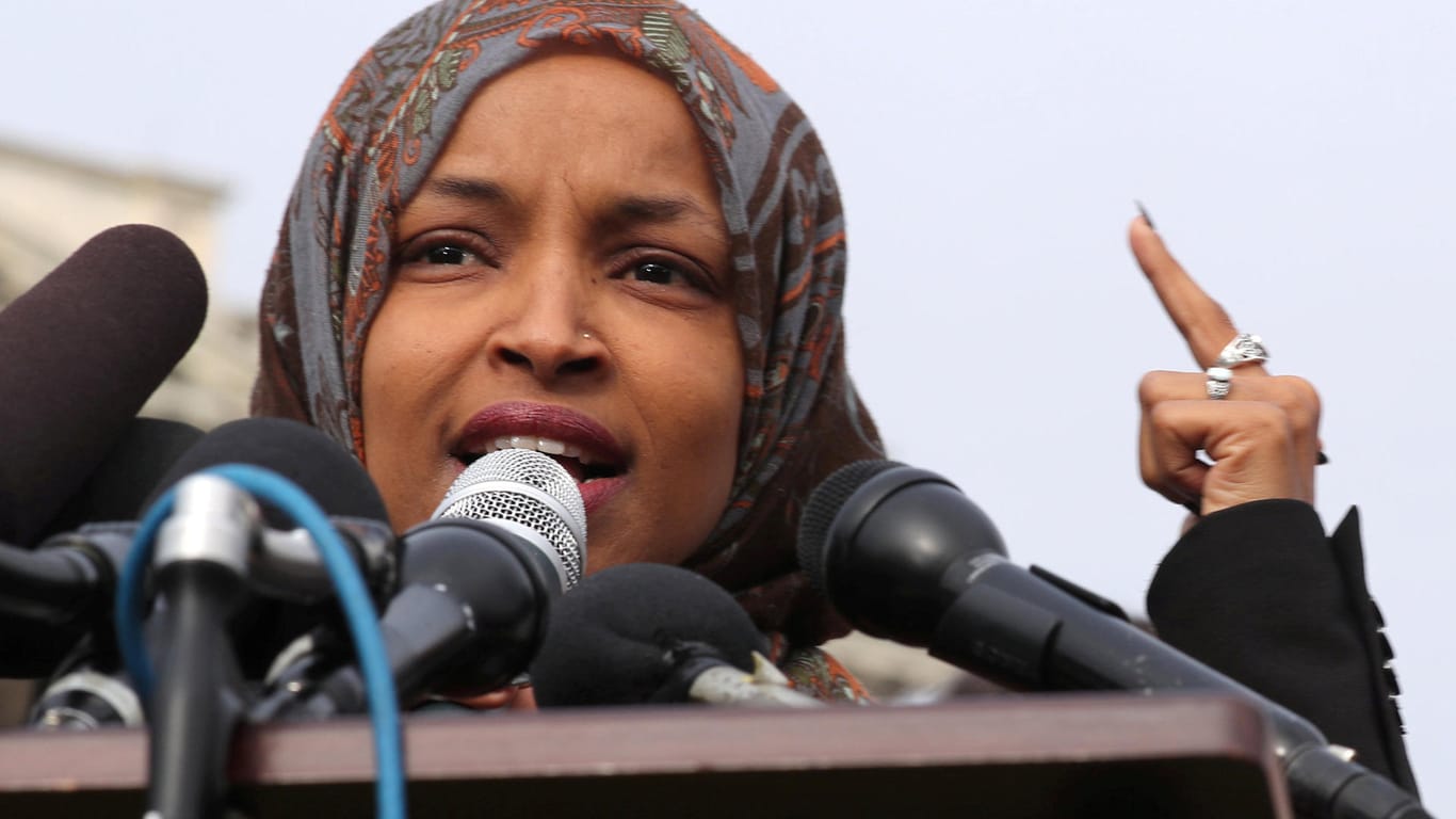 Ilhan Omar: Der US-Abgeordneten wird Antisemitismus vorgeworfen.