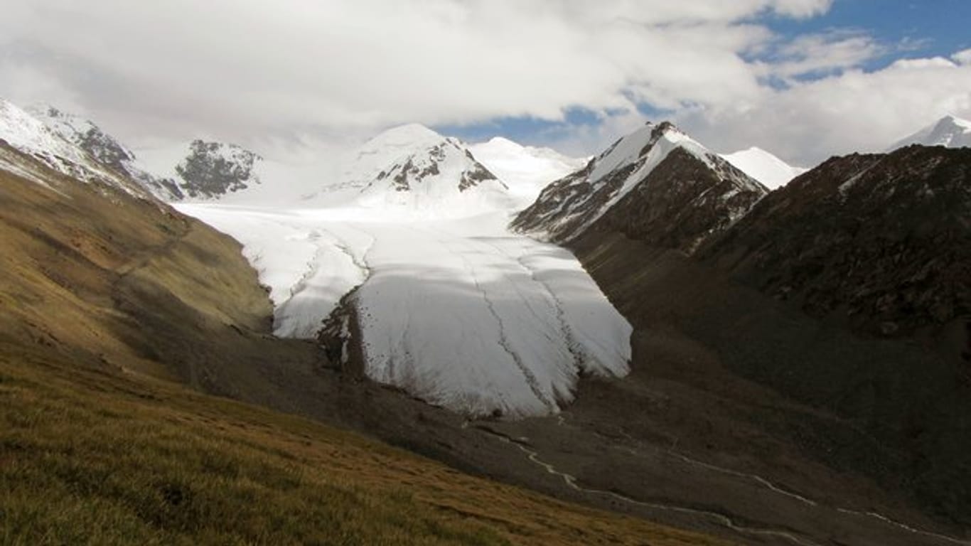 Gletscher in Kirgistan.