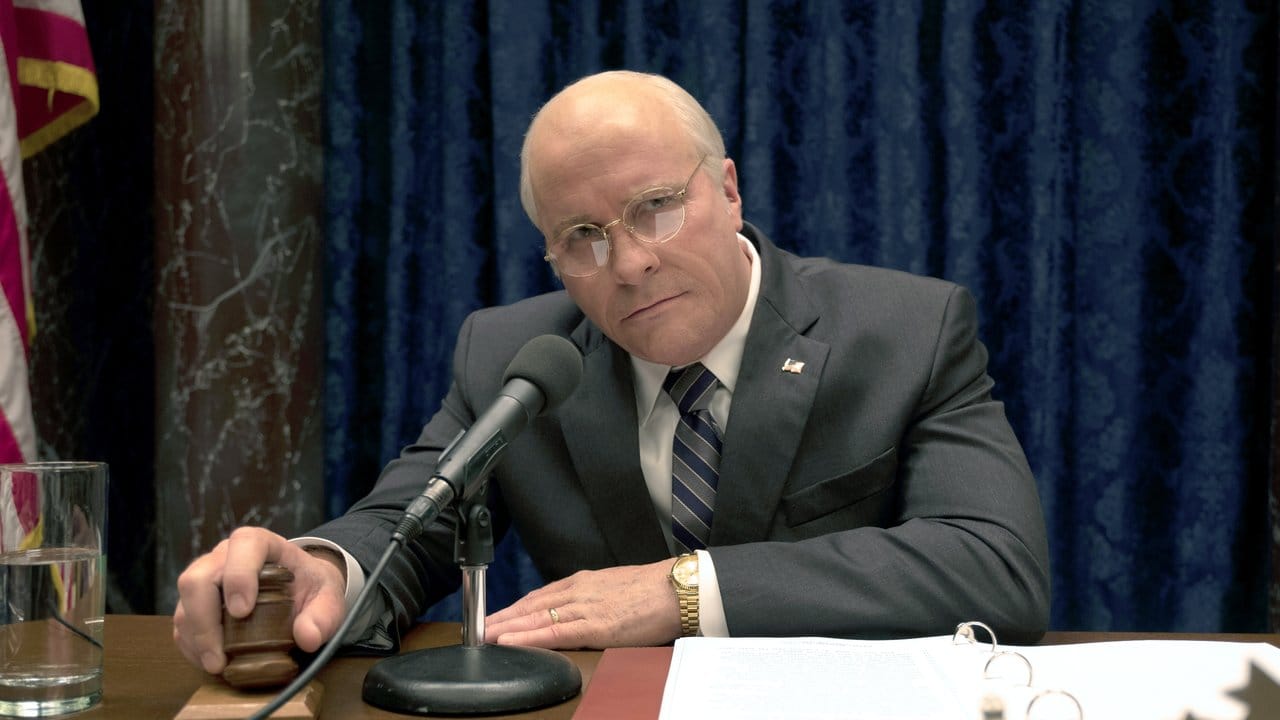 Christian Bale als Dick Cheney in dem Film "Vice - Der zweite Mann".