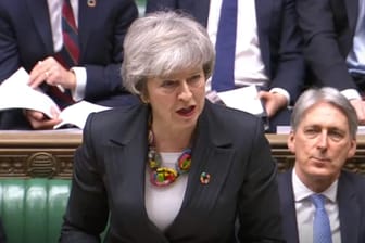 Theresa May: Die Premierministerin hat eine muntere Brexit-Debatte erlebt.