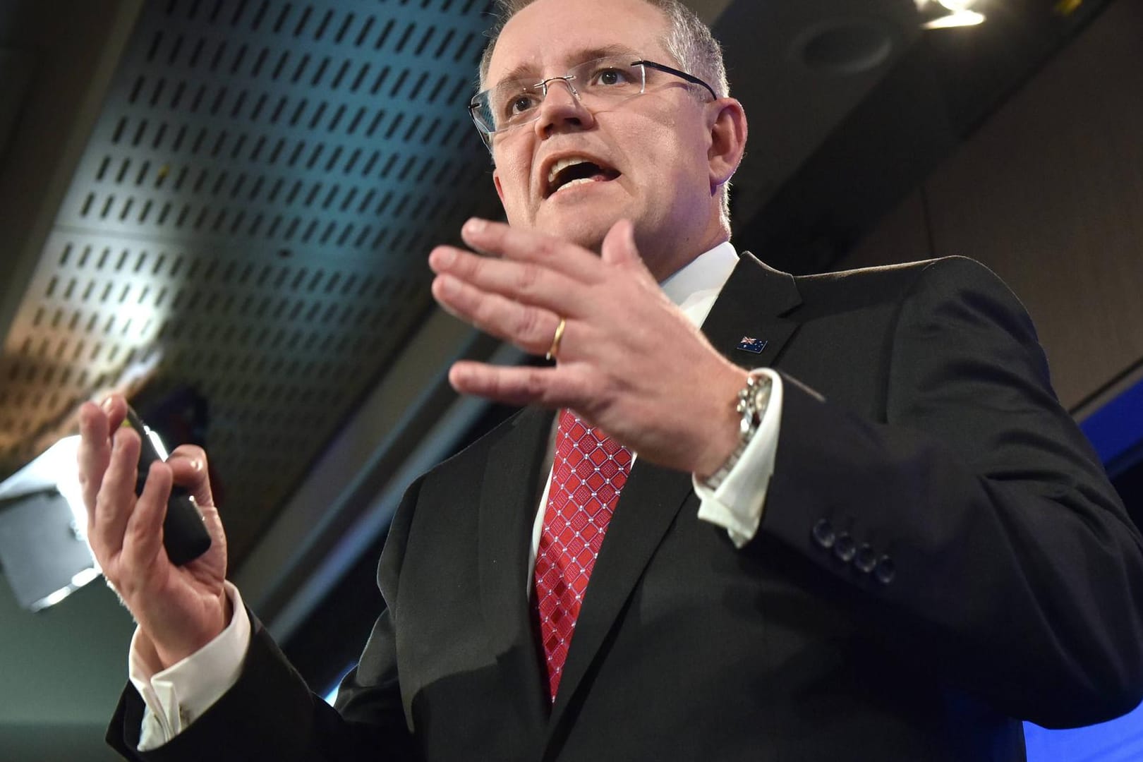 Scott Morrison: Der australische Premier steht unter Druck. Im Mai stehen Parlamentswahlen an.