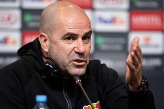 Kehrt auf die internationale Bühne zurück: Leverkusen-Coach: Peter Bosz.