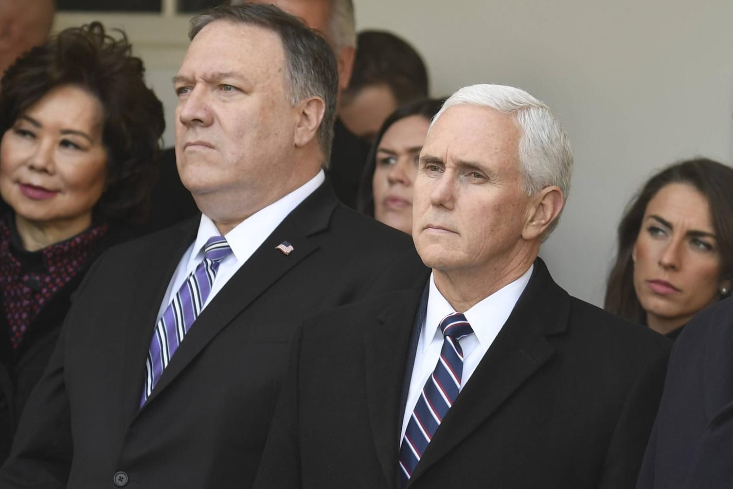 Mike Pompeo und Mike Pence: Der amerikanische Außenminister und Präsident Trumps Vize werden sich in Warschau mit den Vertretern anderer Länder über die Lage im Nahen Osten austauschen. Es wird vor allem um die Rolle des Irans gehen.