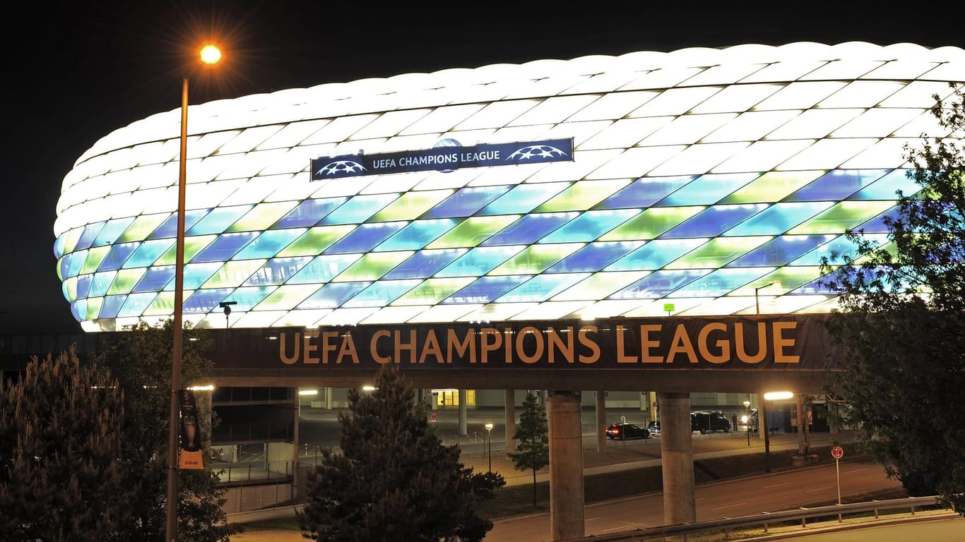 Die Münchner Arena: Die Stadt hat offenbar beschlossen, sich um die Austragung des Champions-League-Finals 2021 zu bewerben.