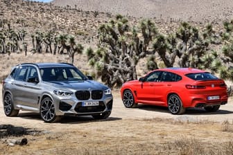 BMW X3 (links) und X4 (rechts): Marktstart ist in Deutschland voraussichtlich im August.