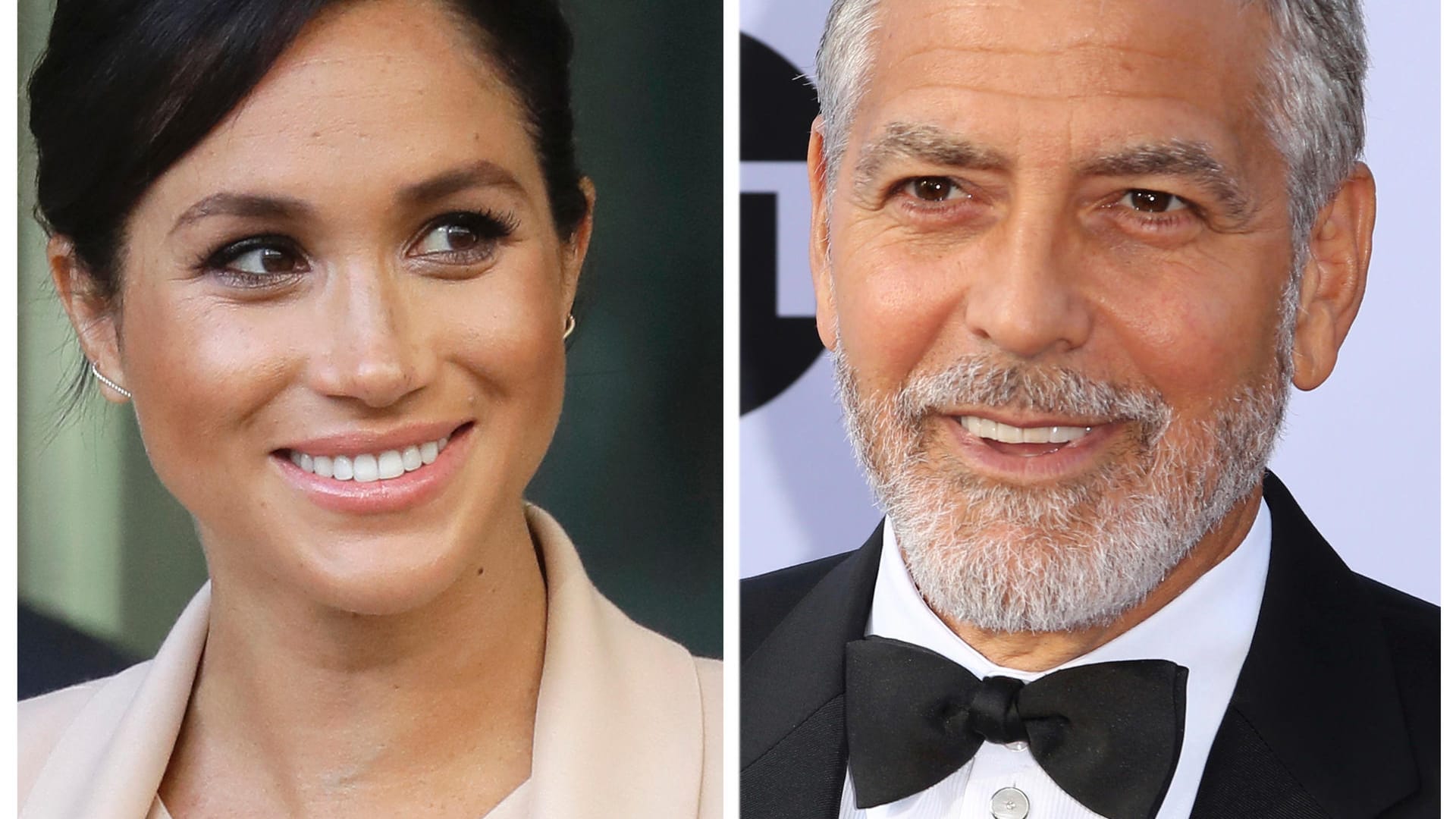 Herzogin Meghan und George Clooney: Die beiden sind befreundet.