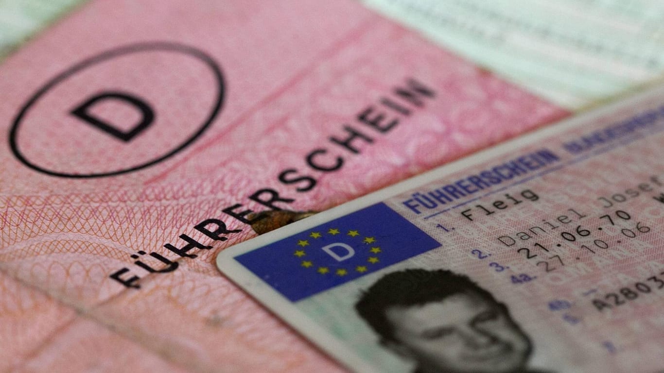 Ältere Führerscheine: Der Austausch gegen neue Dokumente soll gestaffelt erfolgen.