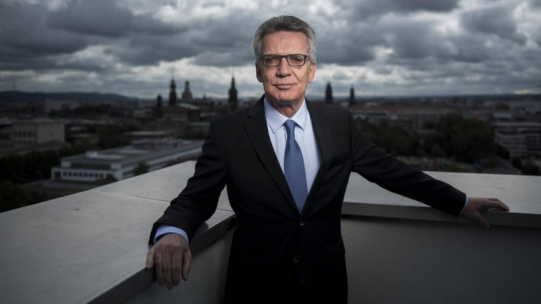 Thomas de Maizière 2017 in Dresden: Als Innenminister lag das Handy nachts immer neben dem Bett.