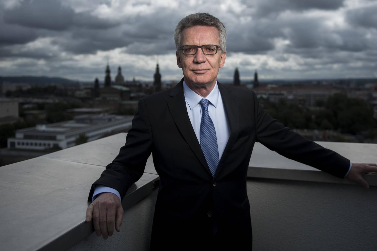 Thomas de Maizière 2017 in Dresden: Als Innenminister lag das Handy nachts immer neben dem Bett.