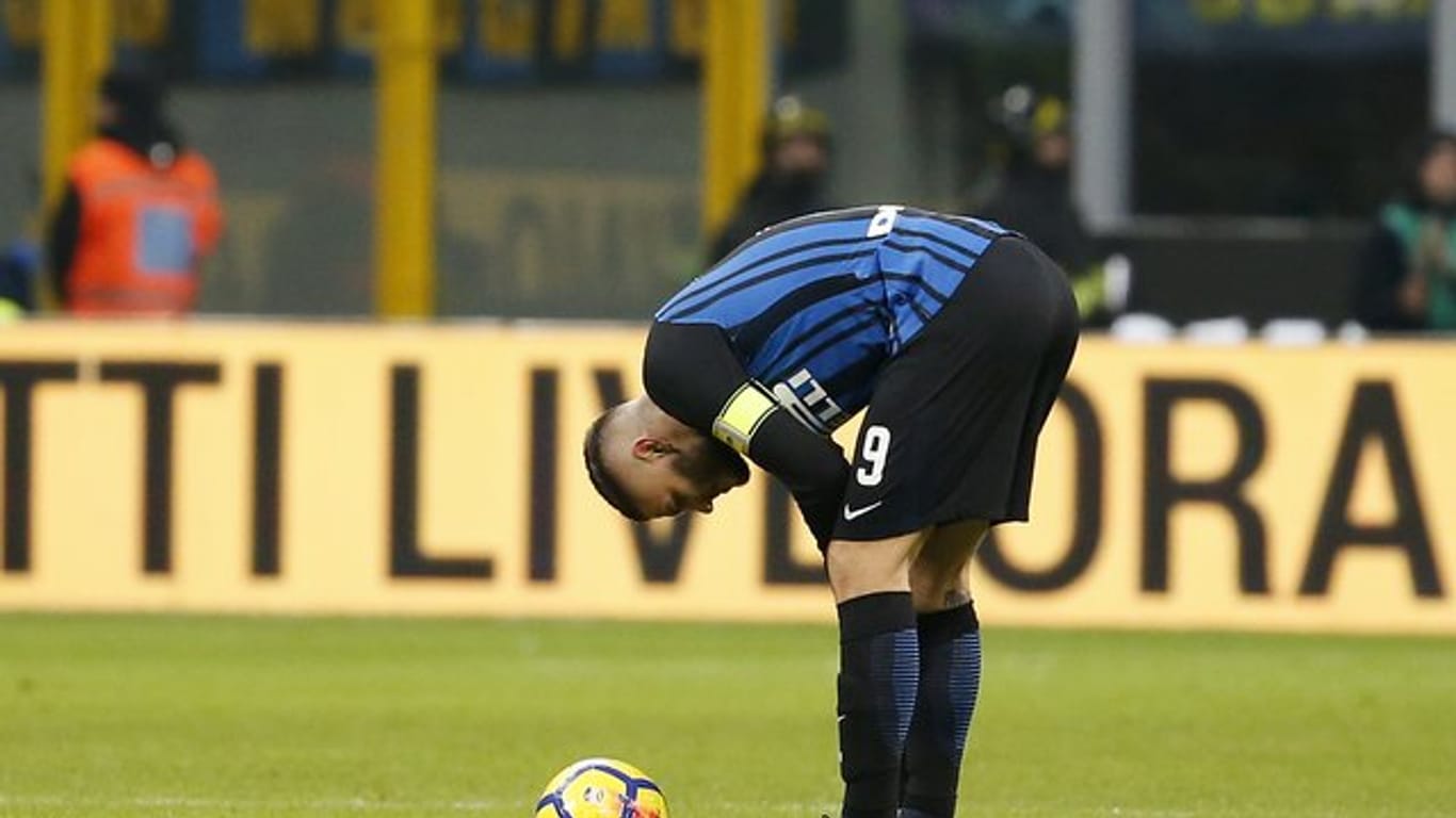 Ist nicht mehr Kapitän von Inter Mailand: Mauro Icardi.