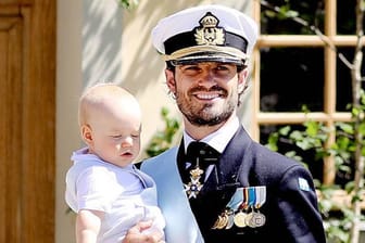 Prinz Carl Philip: Er hat neben dem einjährigen Prinz Gabriel auch noch Prinz Alexander zum Sohn.