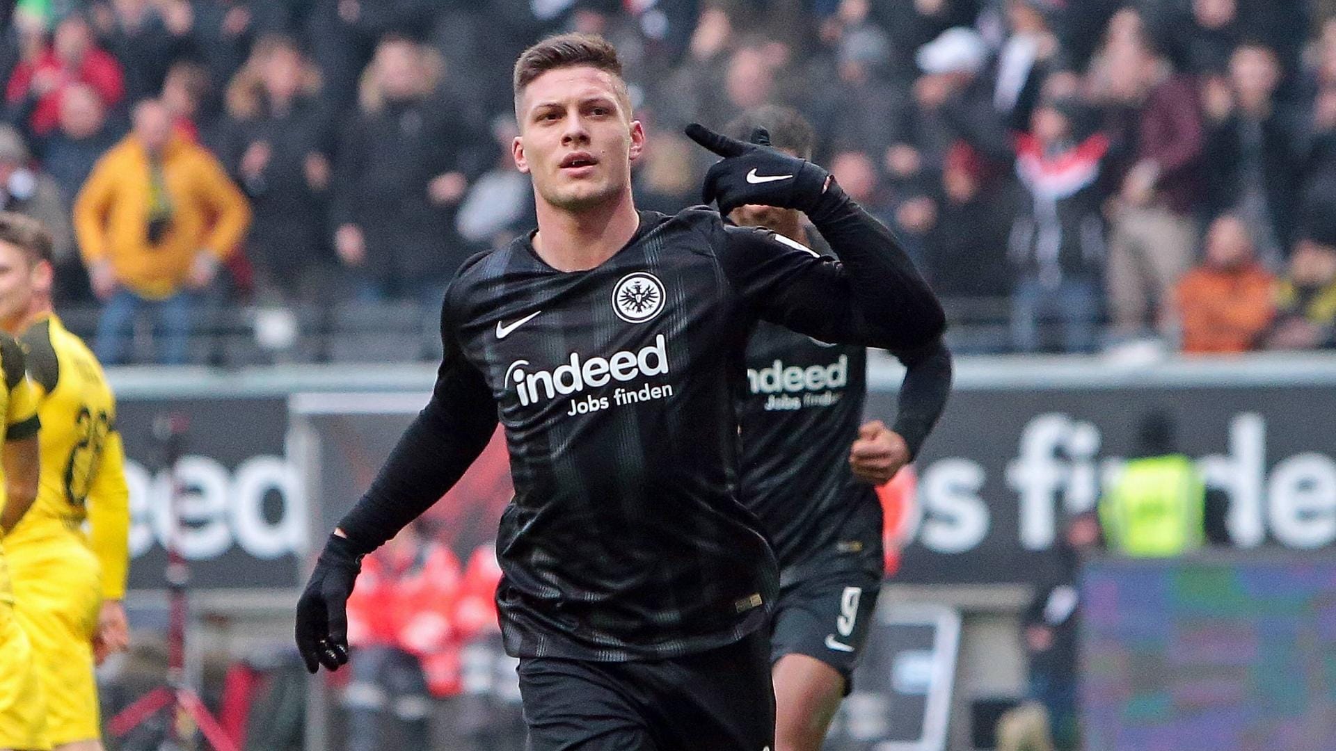 Luka Jovic führt die Torjägerliste mit 14 Treffern an.